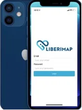 Illustration of the app on a mobile phone
